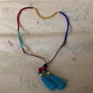 Multi Color Seed Bead Adjustable Bracelet